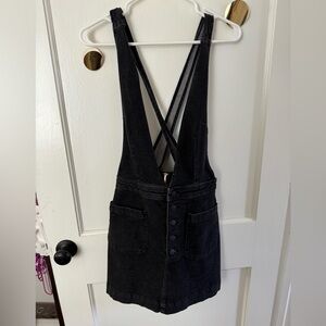 free people 99% cotton overall dress - size 12